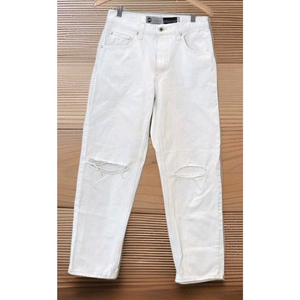 Levi's SilverTab Jeans ‘94 Baggy White Distressed Denim Wide Leg Men's 29x31